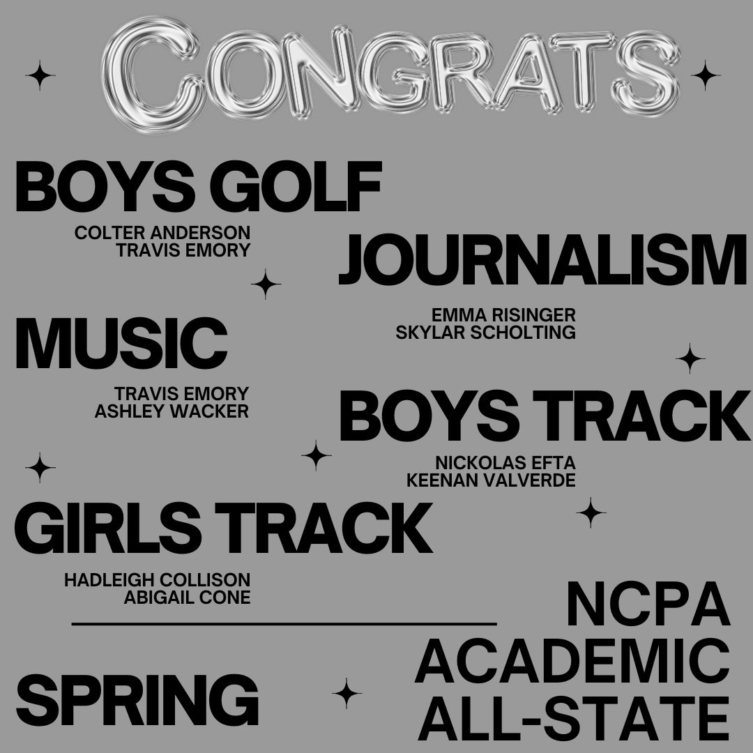 Congratulations to our spring NSAA &amp; NCPA Academic All-State award winners. #piercebluejays