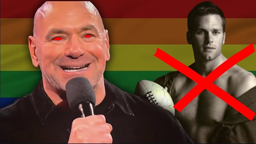 Check out our latest video before we get cancelled... youtu.be/zBYuG5cszp0?si… Dana White Roasts Tom Brady 🏳️‍🌈