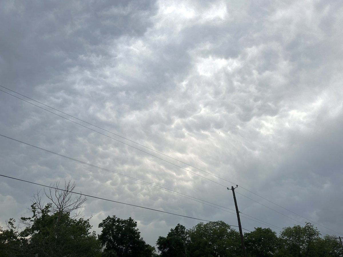 Mammatus here in Jefferson currently!