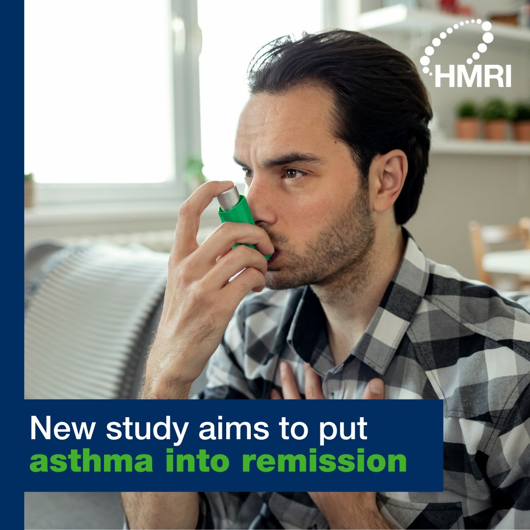 Asthma researchers from HMRI and the @Uni_Newcastle, have evaluated a macrolide antibiotic drug called Azithromycin to see if it could help moderate to severe asthma patients to achieve remission, with promising results. #WorldAsthmaDAy @traitsCRE More👉 okt.to/3PUzAr