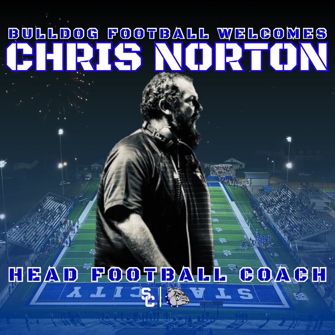 Please welcome Chris Norton as the new Star City Bulldog Football Head Coach! #BeTheBest Media Release: 5il.co/2krpf