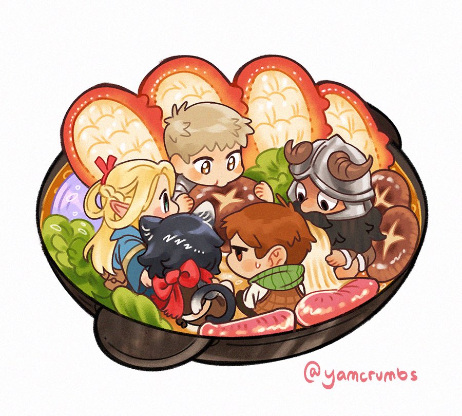 i really want to eat nabe but it's too hot now 😔

(another sticker/charm i'll have once i reopen my shop!) #dungeonmeshi