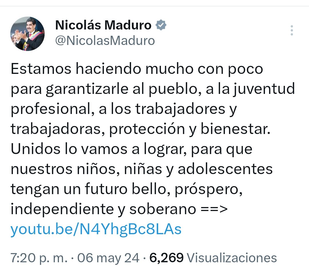 Seguimos adelante con nuestro <a href="/NicolasMaduro/">Nicolás Maduro</a>