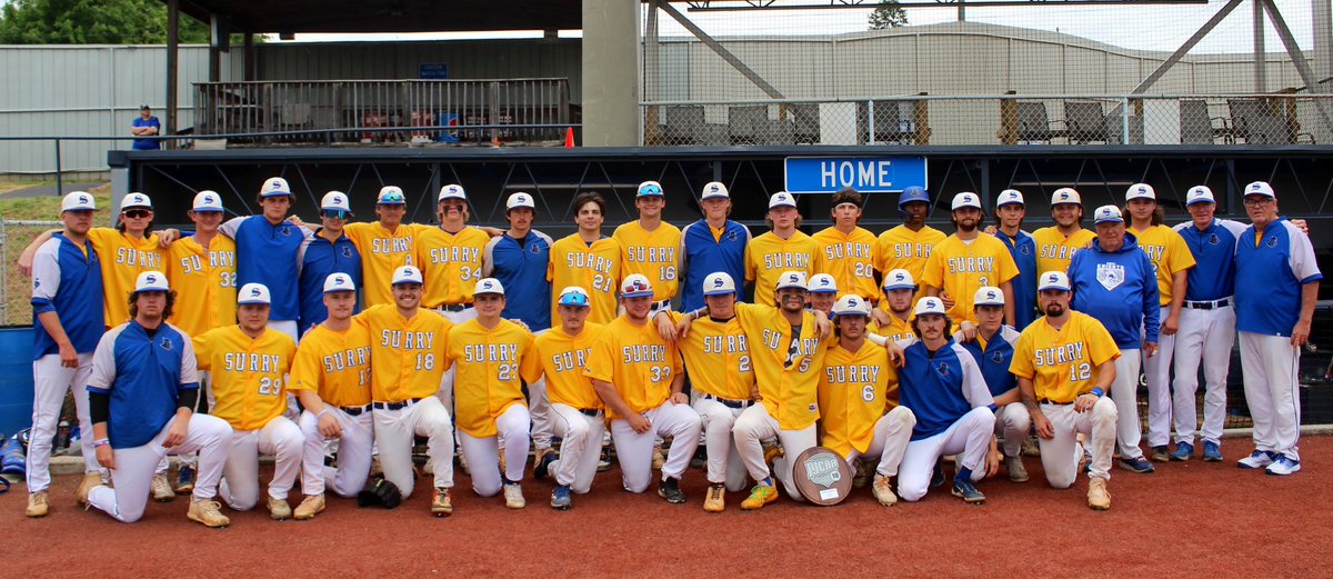 SurryKnights (@surryknights) on Twitter photo Surry baseball falls to <a href="/pdc_baseball/">Camp Baseball</a> 8-1 in the <a href="/Region10Sports/">Reg10n Sports</a> Tournament. The Knights finish the season 38-10, Region 10 Regular Season Champions, and Region 10 Tournament Runner-Up. Surry baseball falls to <a href="/pdc_baseball/">Camp Baseball</a> 8-1 in the <a href="/Region10Sports/">Reg10n Sports</a> Tournament. The Knights finish the season 38-10, Region 10 Regular Season Champions, and Region 10 Tournament Runner-Up.