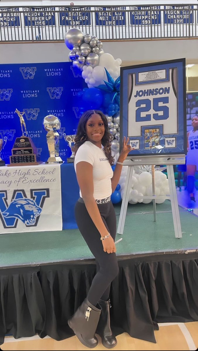 Today was a good day!!!! Thanks to the entire Westlake and South Fulton community!!!!!! Love y’all!!!! 💙💙💙 @GirlsWestlake @westlakelions @COSFGA