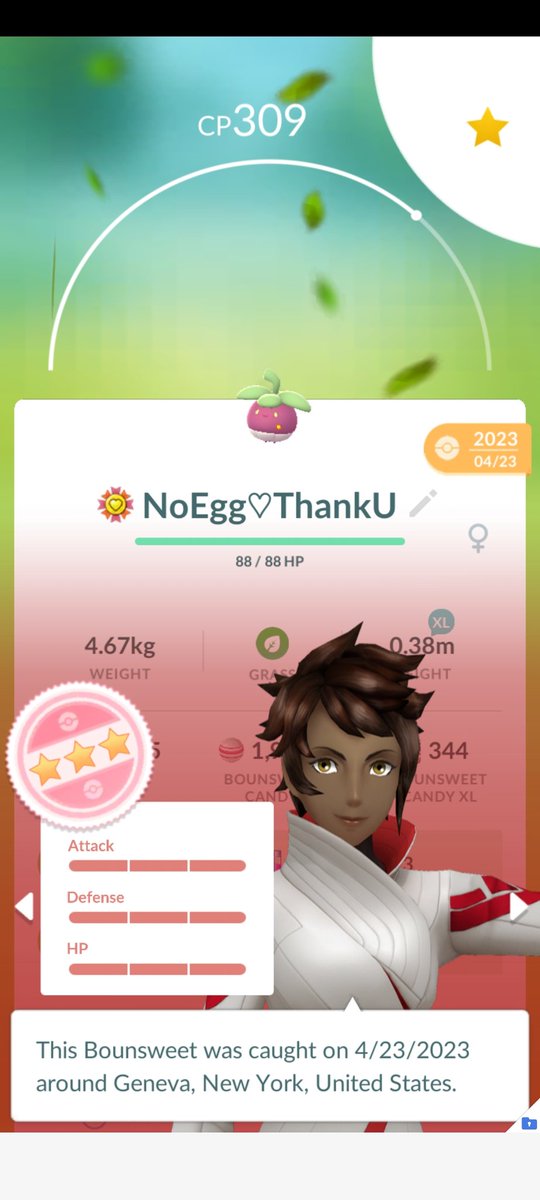 I'm ready!!🥰
Thank you again for the egg Math.  😉
#PokemonGO 
#PokemonGOApp 
#PokemonGOCommunityDay 
#PokemonGOfriend