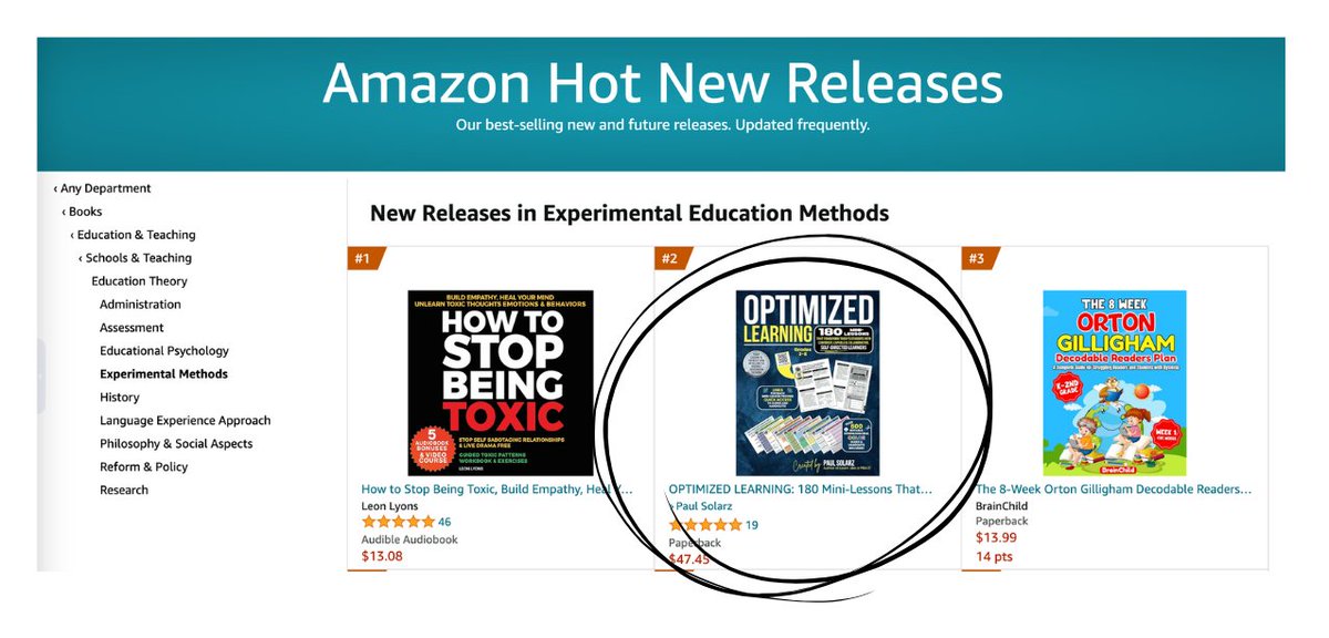 PRICE DROP on my NEW RELEASE!!!

Optimized Learning is at #2 right now in one category on Amazon! Grab it now to save $2.50!

bit.ly/OptLearn #sunchat #edchat #education #teachers #teaching #k12 #edtech #edtechchat #tlap #LearnLAP #mschat #ntchat #cpchat #educoach #txed