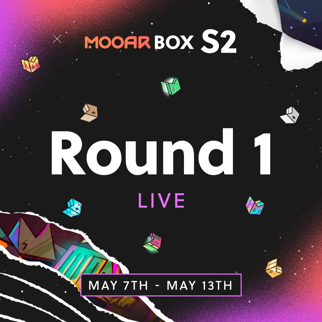 #MOOARBox S2 is LIVE 🙀 👟 We are launching Round 1 of Season 2 with 20 #STEPN x @adidas Genesis Sneakers! By buying or selling these Sneakers you can earn double EXP & double MOOAR Box Rewards! MOOAR Boxes contain tickets that can be traded, recycled for GMT or held to enter a…