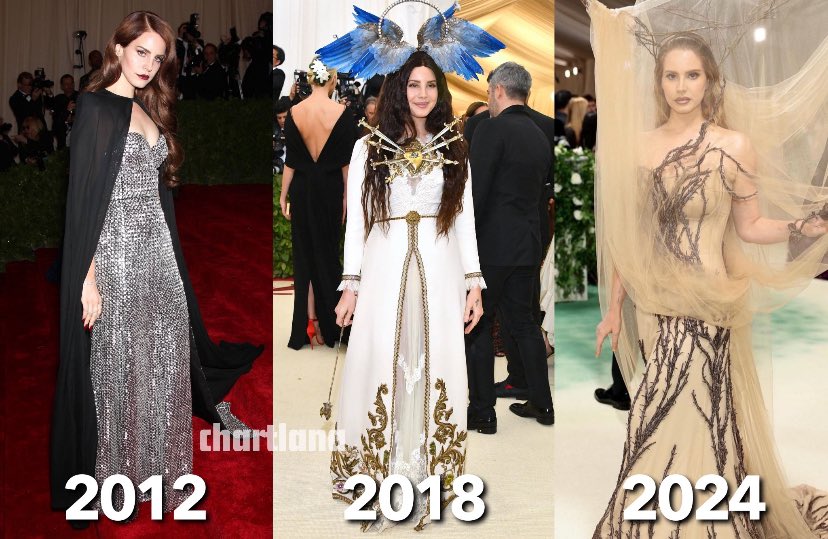 Lana Del Rey never disappoints at the #MetGala