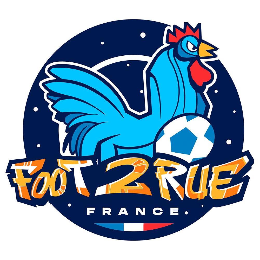 🇫🇷 Voici l'emblème officiel de l'équipe Foot2Rue pour la #KingsWorldCup !

Il est incroyable ! 

🐔 🇫🇷