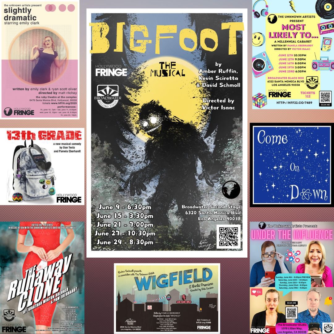 The Unknown Artists have been a staple of the @hollywoodfringe since 2016, & this year we are proud to present our 8th Fringe production: BIGFOOT! THE MUSICAL! It’s our biggest and funniest show yet, so get your tickets NOW! hollywoodfringe.org/10550 #bigfootthemusical