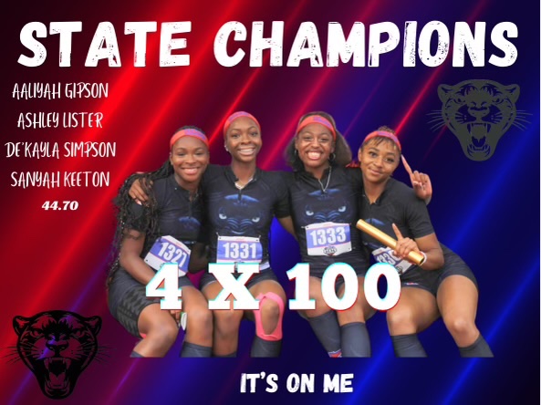 We don’t boast, brag, or desire unnecessary attention because we don’t have to. A sub 45 relay is a true testament of the hard work, dedication, &amp; commitment to excellence that is evident in DVille Girls Track &amp; Field! Ill sit this GREATNESS right here! Congrats Ladies! This is🔥