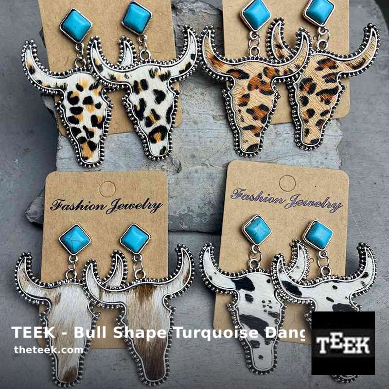 You won’t believe this! TEEK - Bull Shape Turquoise Dangle Earrings .
 Be quick before it's gone! 
⭐️ theteek.com/products/bull-…
.
.
.
.
.
#shop #onlineshopping #happeningnow #loveyourself