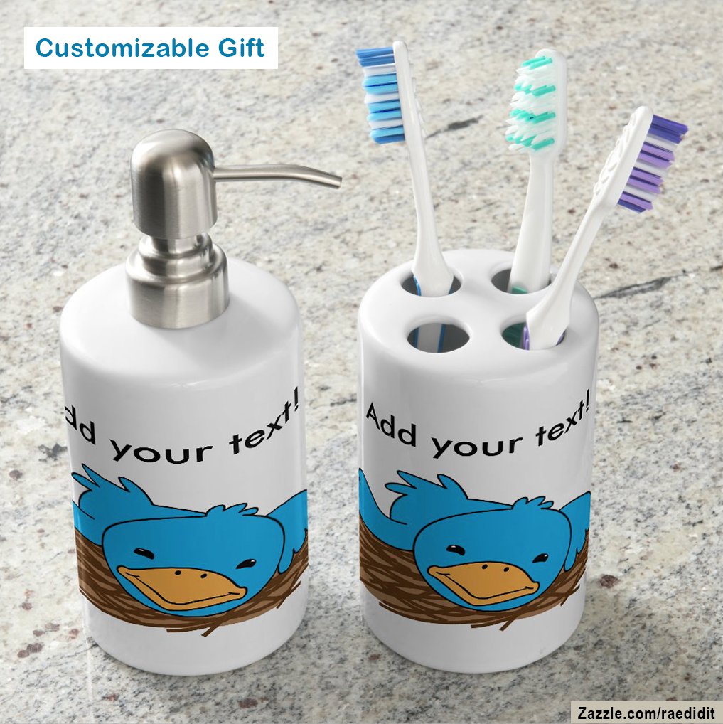 Mornings! Am I right?! zazzle.com/not_so_early_b… #notsoearlybird #Idontdomornings #toothbrushholder #soapdispenser #bathroomset #personalizedgift #gift #Zazzle