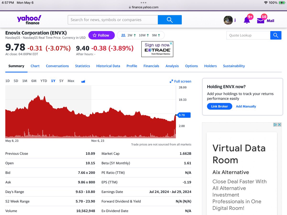 #Enovix Corporation ( $ENVX) 170 #California
#Layoff #Layoffs