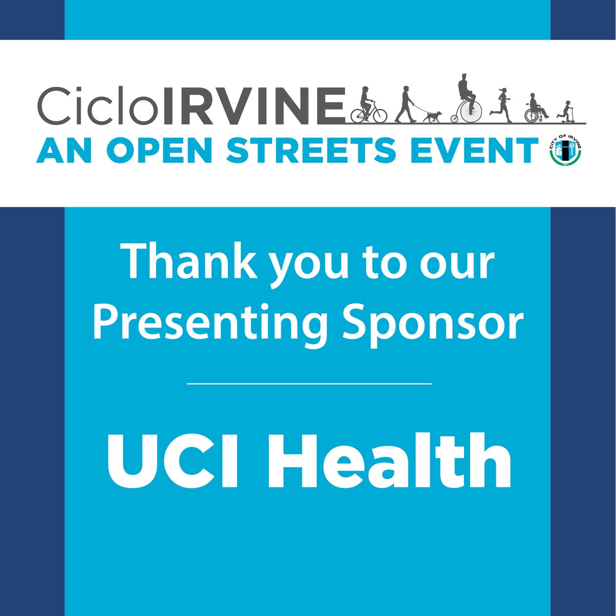 We hope you had a great time at #CicloIrvine: An #OpenStreets Event this past Saturday! Our thanks go out to Presenting Sponsor @UCIrvineHealth for helping us bring this car-free event to our community for the first time ever. Relive the excitement at bit.ly/4dtEEFa.