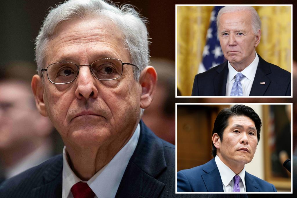 House Republicans ready to hold Merrick Garland in contempt over refusal to provide audio of Biden’s interview with special counsel trib.al/kpYm9zM