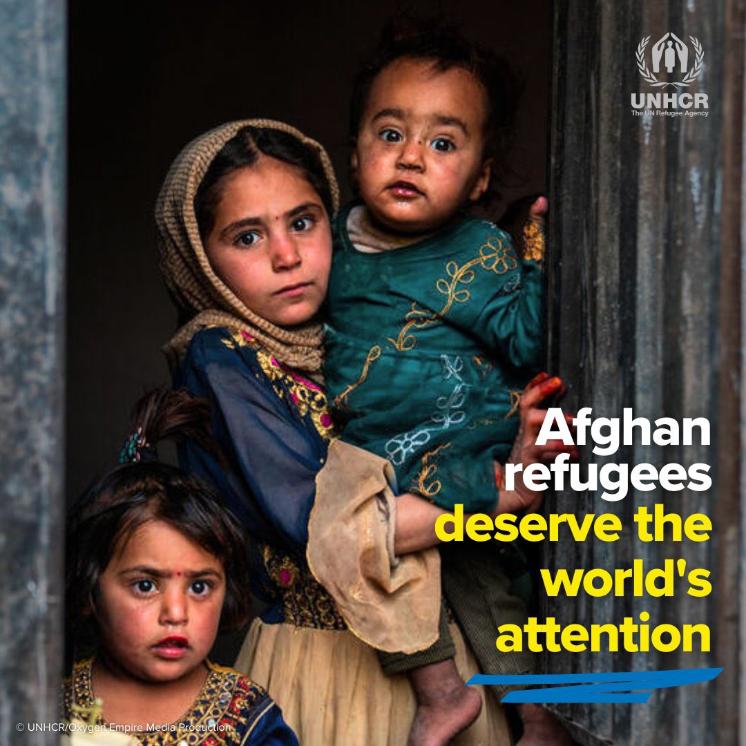Away from headlines, the humanitarian situation in Afghanistan remains dire. Restrictions on women + girls have made them vulnerable + in need of assistance. The Refugee Response Plan for the Afghan situation focuses on access to education + livelihoods t.ly/A_5Je