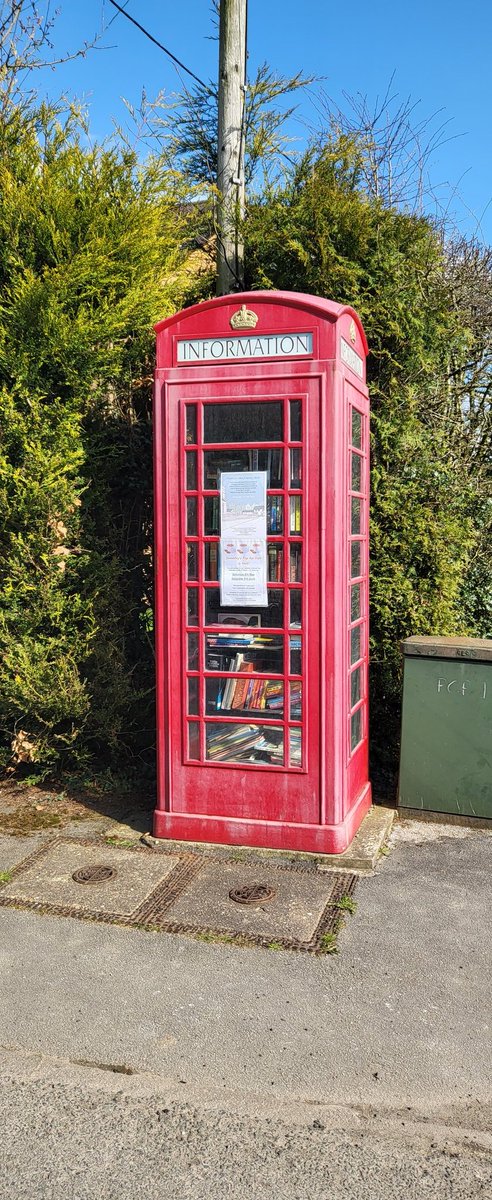 Yeaveley, Derbyshire #TelephoneboxTuesday #BookExchange