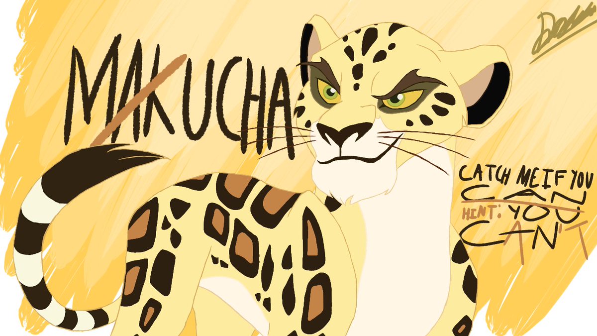 Makucha!! 🐆

#Makucha #Leopard #TheLionGuard #TheLionKing #TLG #TLK #Fanart #Art #ArtistOnTwitter #Disney #DisneyFanart #Fanarts