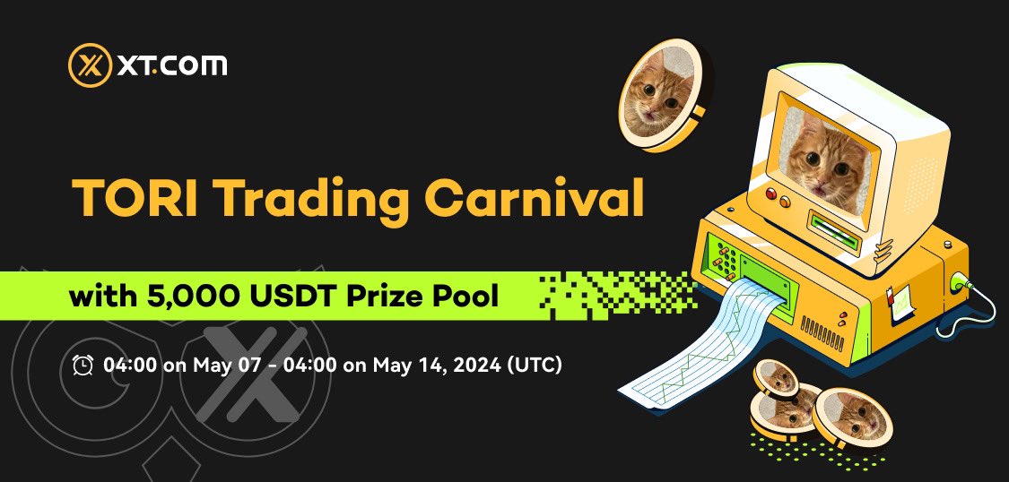 🎉 It’s 𝗖𝗢𝗠𝗣𝗘𝗧𝗜𝗧𝗜𝗢𝗡 𝗧𝗜𝗠𝗘! 😍 #XT #XTrading @tori_solana

XT.COM is holding the #TORI Trading Carnival with a reward pool of 5,000 USDT. 💰

⏰ Duration: 04:00 on May 07 - 04:00 on May 14, 2024 (UTC)

Join: 👇 xt.com/en/trade/tori_…

𝘿𝙀𝙏𝘼𝙄𝙇𝙎