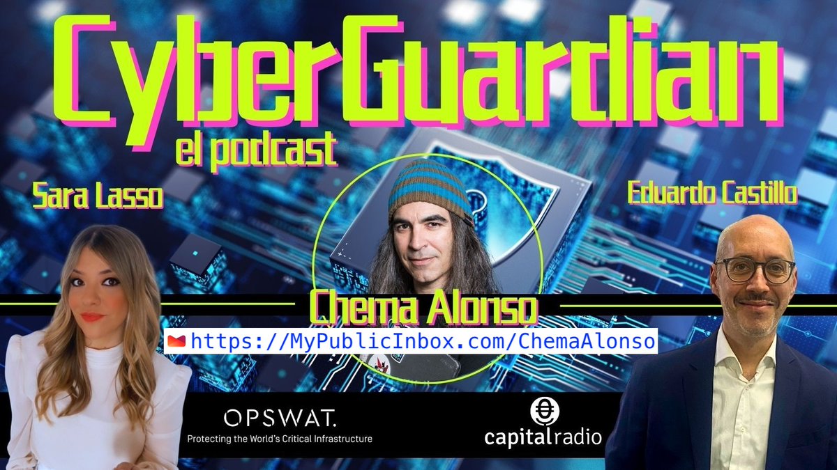 El lado del mal - Cyberguardian: Un podcast de Ciberseguridad, Hacking, Privacidad & IA elladodelmal.com/2024/05/cyberg… #podcast #ciberseguridad #IA #AI #GenAI #DeepFakes #Ciberestafas