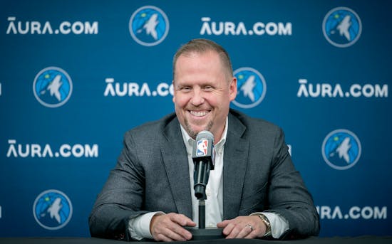 This is Tim Connelly, mainly responsible for building the championship Nuggets team as its president of basketball operations. He then left and joined the Timberwolves and assumed a similar position, and has now built the team closest to challenging his former team 😎
