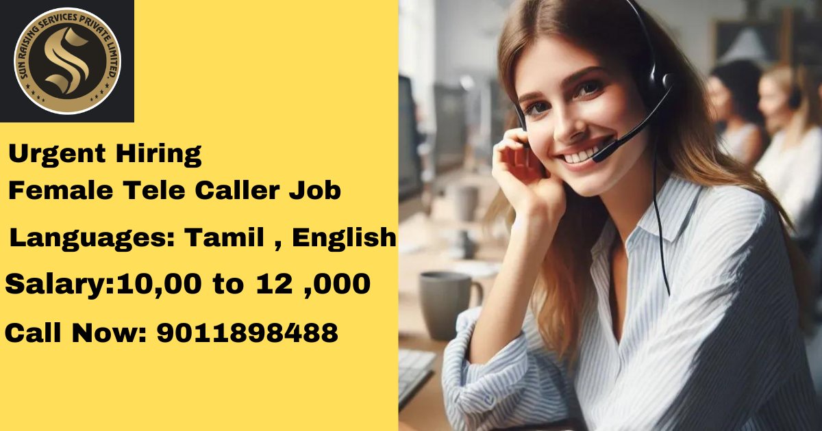 Greetings from Sun raising Services Private Limited !!!
Urgent Hiring Telecallers
Call Now: +91 90118 98488 / +91 9182941345
#HyderabadJobs #NonITJobs #FreshersOpportunities #JobEmploymentConsultancy #ExperienceJobs #JobConsultancy #HyderabadEmployment