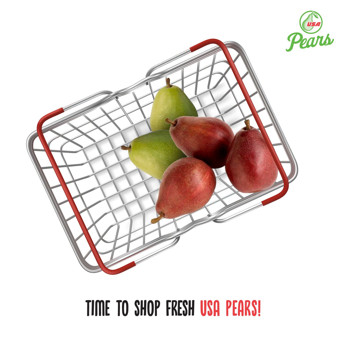 Adding fruits to your shopping cart?
Don't forget to include USA Pears on your list!

#USAPears #USAPearIndia #Pears #Fruit #Nutrition #HealthyChoices #ShoppingSmart #HealthyGrocery