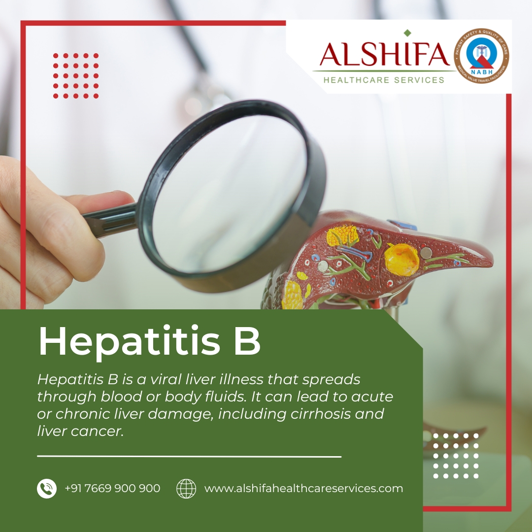 #hepatitis B is a viral #infection affecting the #liver, transmitted through blood and bodily fluids. It can lead to #ChronicLiverDisease, #livercancer, and even death if left untreated. 

#liverdisease #liverinfection #alshifahealthcareservices #travel #medicaltourism