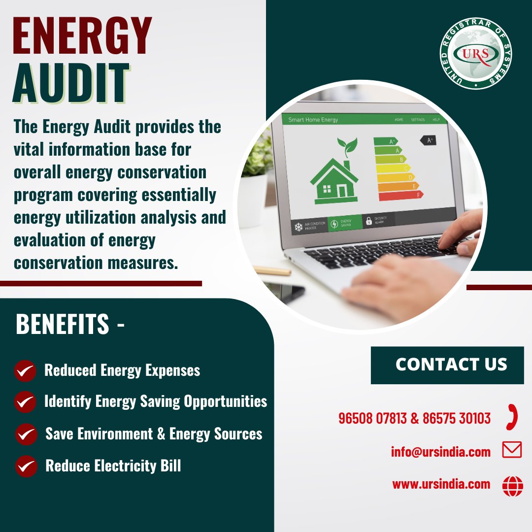 An Energy Audit needs to be done to Identify Energy-saving Opportunities in a facility or areas with excess use of Energy compared with set up standards.

#energy #energyaudit #services #energyconservation #energymanagement #energyauditservices #ursindia