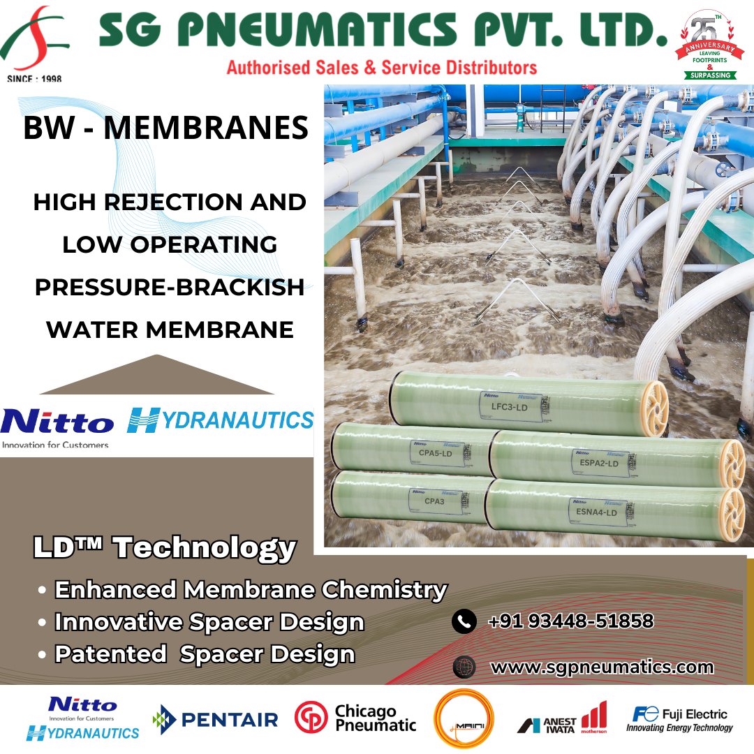 'Unlocking the potential of brackish water 💧 Our membrane technology ensures efficient desalination with minimal environmental impact.
Get Quotation sgpneumatics.com/contact-us-sg-…
contact:93448 51858
#WaterSolutions #CleanFuture #RenewableResources #GreenTech #SaveWater #Innovation'