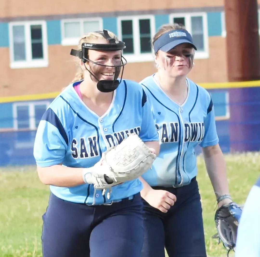 Sandwich hosted Abington in Softball clash Monday afternoon at SHS.
