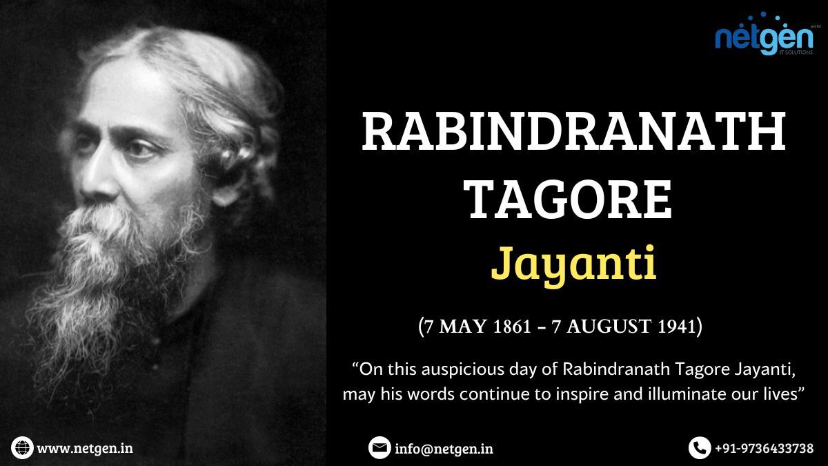 Celebrating the poet's timeless melodies on Tagore Jayanti.
.
.
#TagoreJayanti #CelebratingTagore #TagoreLegacy #RabindranathTagore #BardofBengal #TagoreanInspiration