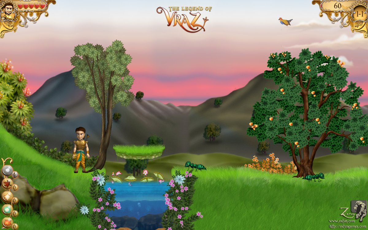 The highlight of the game is its exquisite hand-painted 2D graphics in traditional Indian miniature painting style and mesmerizing gameplay that give game enthusiasts an outstanding adventure experience. rb.gy/6chq2q #fungame #2dgame #pcgame #kidsgame #indiangame