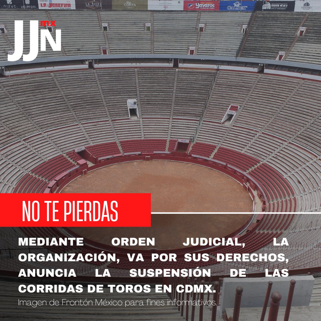 🌐No te lo pierdas, ¡Mediante Orden Judicial vuelven a detener las corridas de Toros en la CDMX! 

📰Mantente al día con los sucesos más relevantes.         
Síguenos para más coberturas nacionales.                    
#Noticias #NoticiasMéxico #NoTeLoPierdas