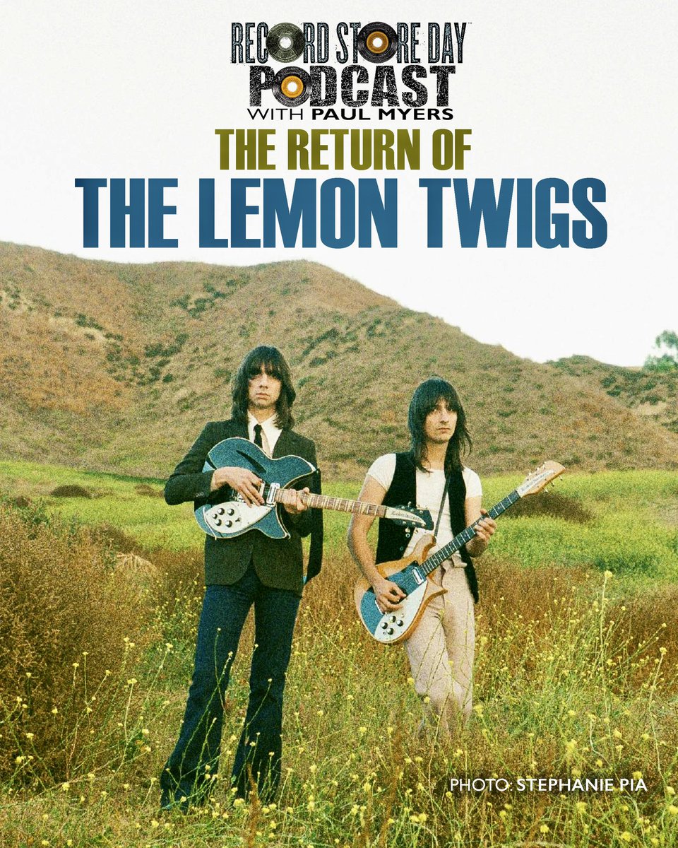 The Lemon Twigs are back with a brand new album, A Dream Is All We Know, and I Brian & Michael D'Addario return to The Record Store Day Podcast to unpack the whole thing. The Record Store Day Podcast, wherever you get your podcasts or here bit.ly/RSDPODCAST