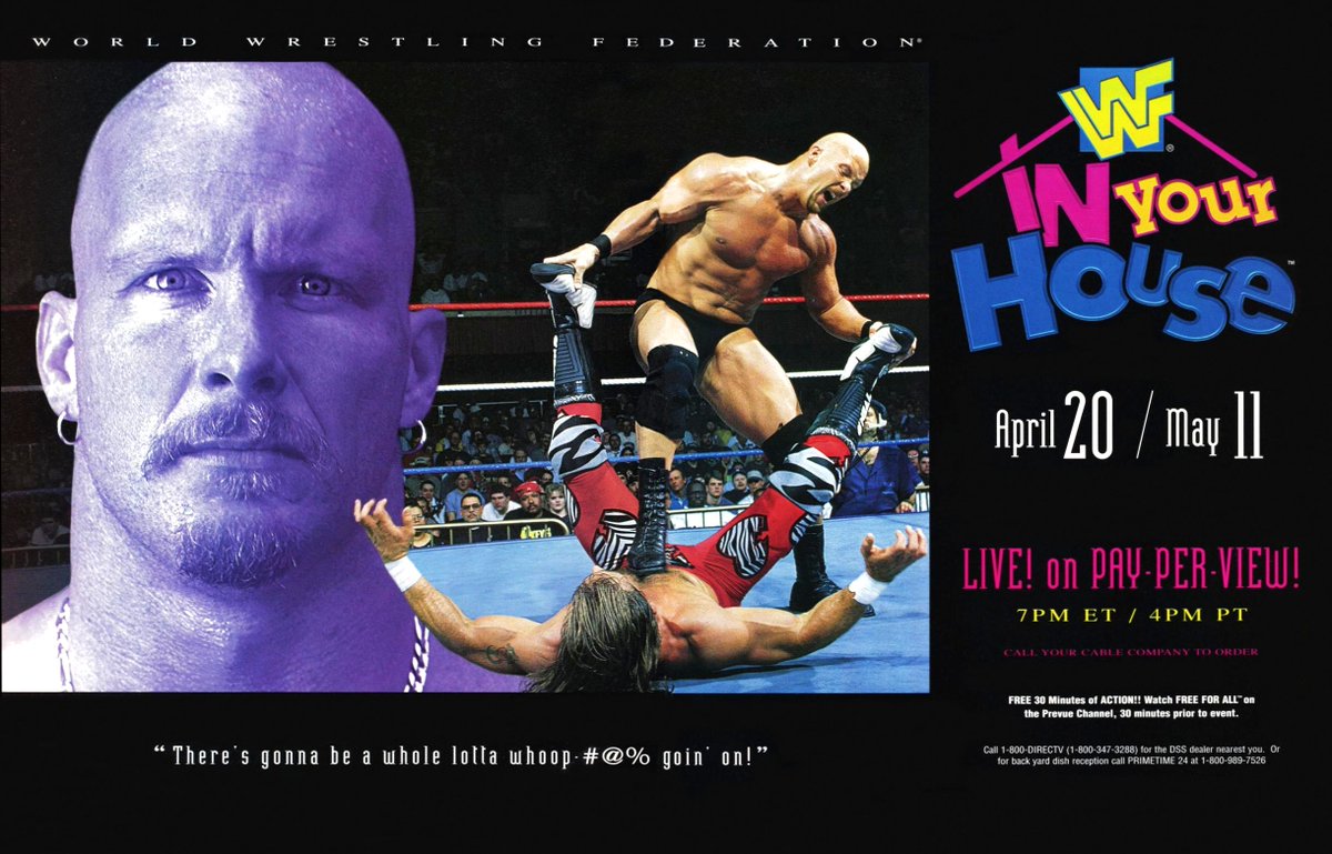 On this day in 1997: 'In Your House 15: A Cold Day in Hell' took place at the Richmond Coliseum in Richmond, Virginia. 🏡 #WWF #WWE #Wrestling #InYourHouse