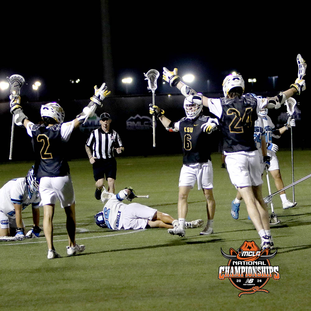 The D-II quarterfinals are set for tomorrow: 

#8 NW Nazarene vs. #1 Air Force, 5:15 p.m.
#10 Kennesaw vs. #2 St. Thomas, 5:15 p.m.
#6 Florida Atlantic vs. #3 Grand Valley, 8 p.m.
#5 Rhode Island vs. #4 Montana State, 8 p.m.
#mcla24