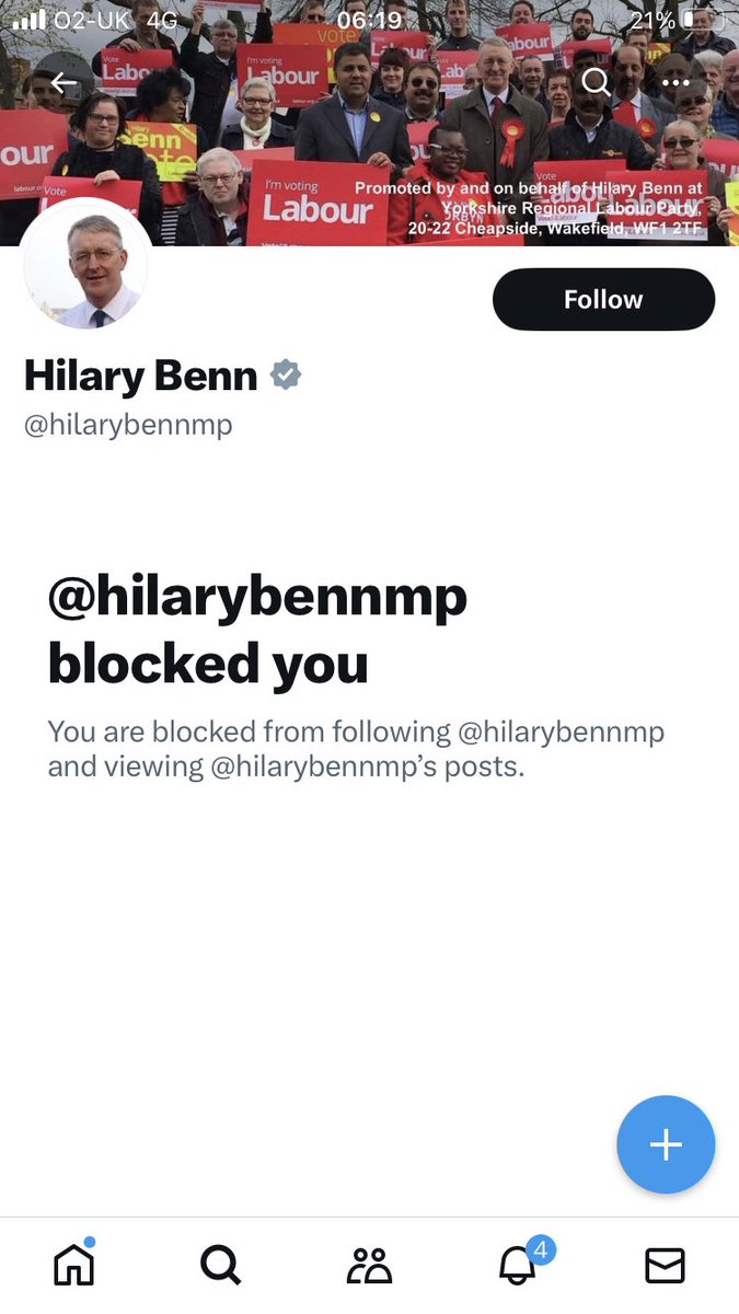 Hilary Benn has blocked me but please don’t stop letting the public know that he is a member of Labour Friends of Israel because he most certainly won’t. #Rafah #DontVoteLabour #LabourFriendsOfGenocide #NoVotesForGenocideSupporters #LabourWreckers @hilarybennmp