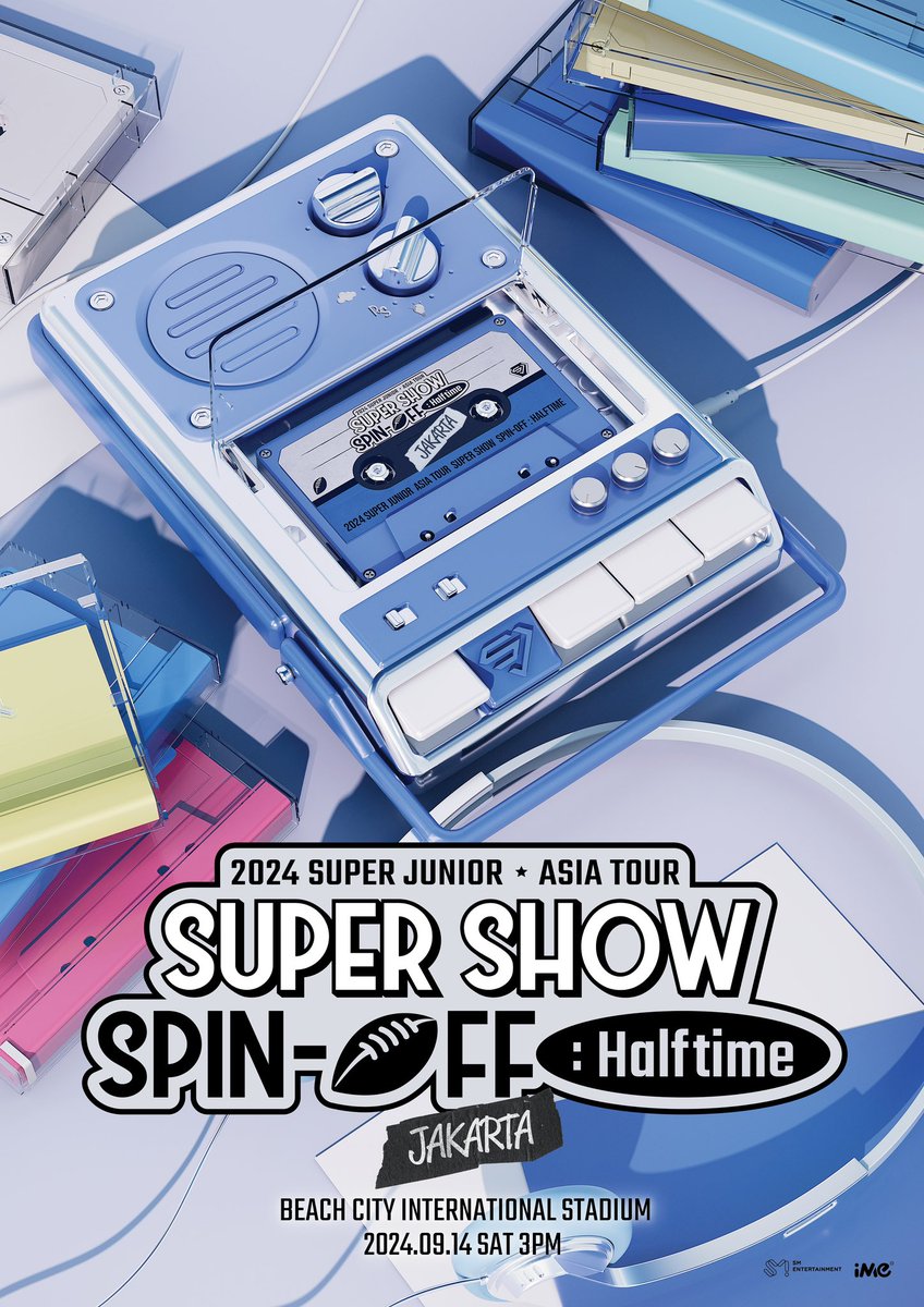 Indonesian Elf, prepare yourself for 2024 SUPER JUNIOR <SUPER SHOW SPIN-OFF : Halftime> in JAKARTA!

📍Beach City International Stadium (BCIS)
📅 14 September 2024
⏱️15:00 WIB

Mark your calendar and keep your eyes on our social media for detailed ticketing information.…