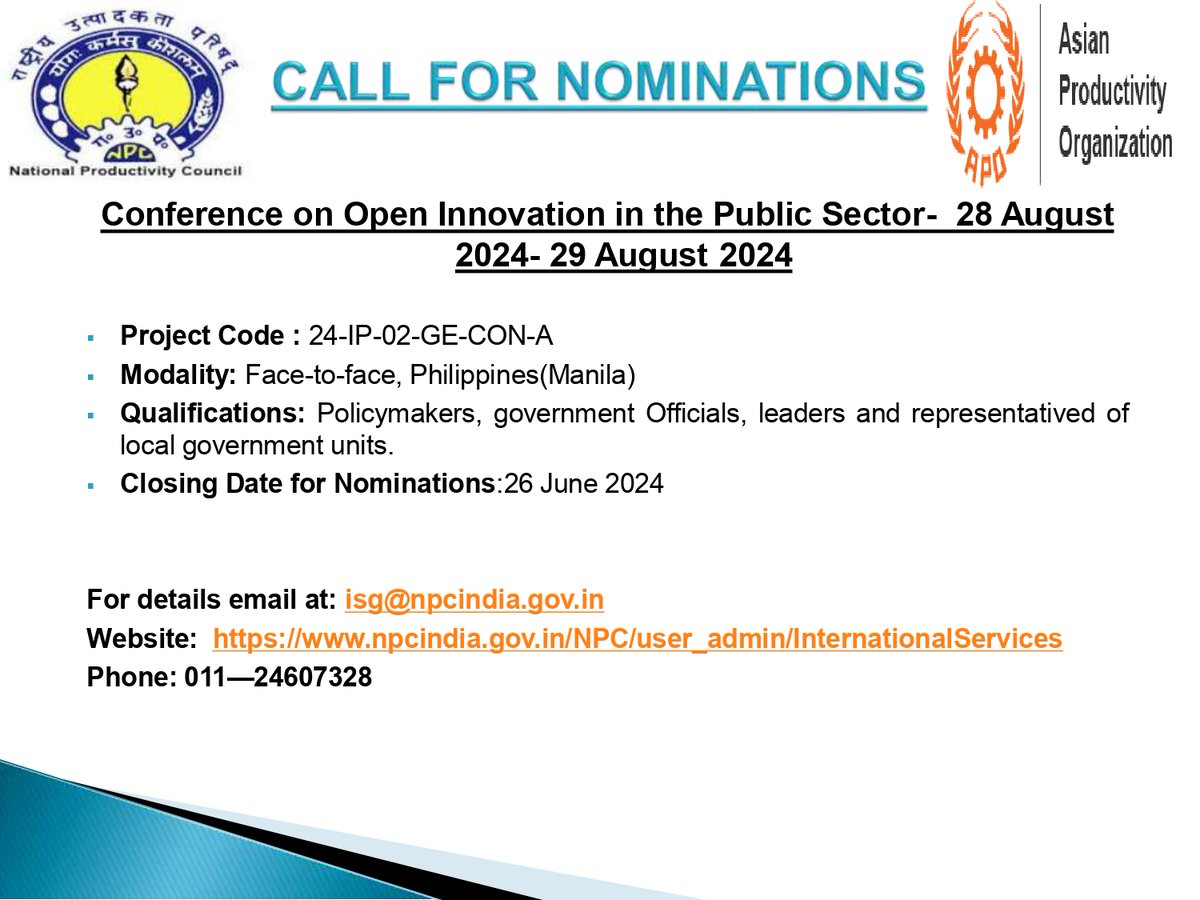 Conference on Open Innovation in the Public Sector