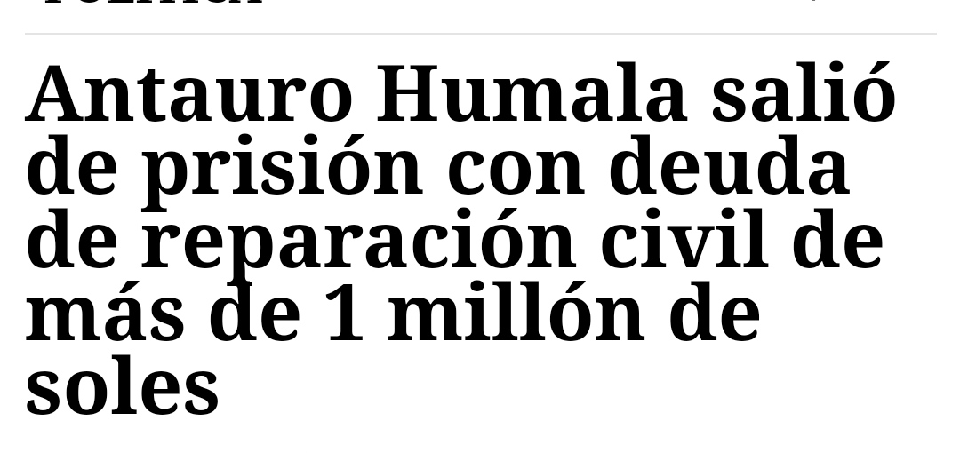 @jgodoym Humala y muchos terroristas tampoco han pagado y nadie reclama