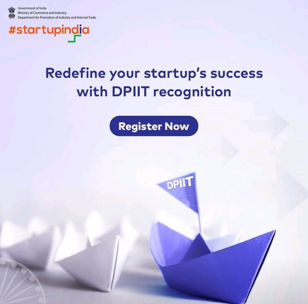 Get #DPIITrecognition for your startup to gain advantages like streamlined business operations, funding access, tax benefits, global exposure, networking opportunities, IPR protection, government procurement advantages & employment support.
Register now: bit.ly/3SocVL6