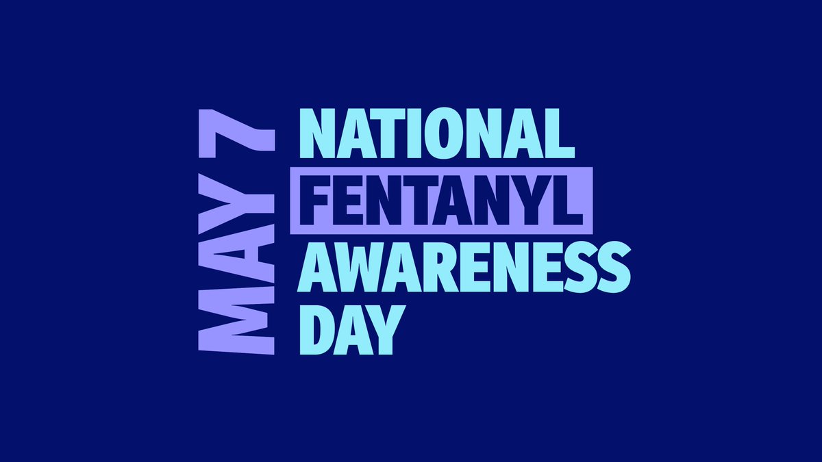 Today is the third annual #NationalFentanylAwarenessDay. We’re raising public awareness about an urgent problem: Americans are dying at alarming rates due to illicitly manufactured fentanyl. Join us to learn the facts about fentanyl and spread the word to save a life.