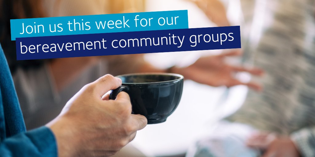 If you or someone you know is bereaved, these are taking place this week and may be helpful: Tues – Bereavement cafés at Hampton & Chertsey Wed – Richmond Park Walk & Talk Thurs – Bereavement café at Banstead Sat – Bereavement café at Great Tattenhams 👉🏽 pah.org.uk/communitygroups