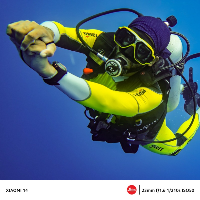 Unleash your inner explorer and capture the enchanting #underwater world in stunning detail.

With its advanced camera technology, the #Xiaomi14 brings your underwater adventures to life like never before.

🛒bit.ly/-Xiaomi14

#SeeItInNewLight #Xiaomi14Series
