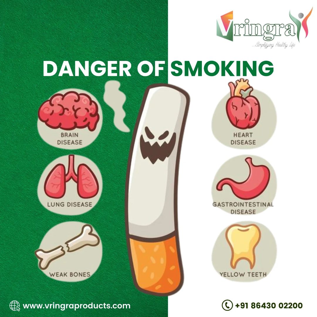 Protect your health! Smoking leads to brain, lung, heart, and gastrointestinal diseases, weak bones, and yellow teeth. Say no to smoking.

#quitsmoking #healthylifestyle #saynotosmoking #protectyourhealth #lunghealth #hearthealth #BrainHealth #notobacco #healthyliving