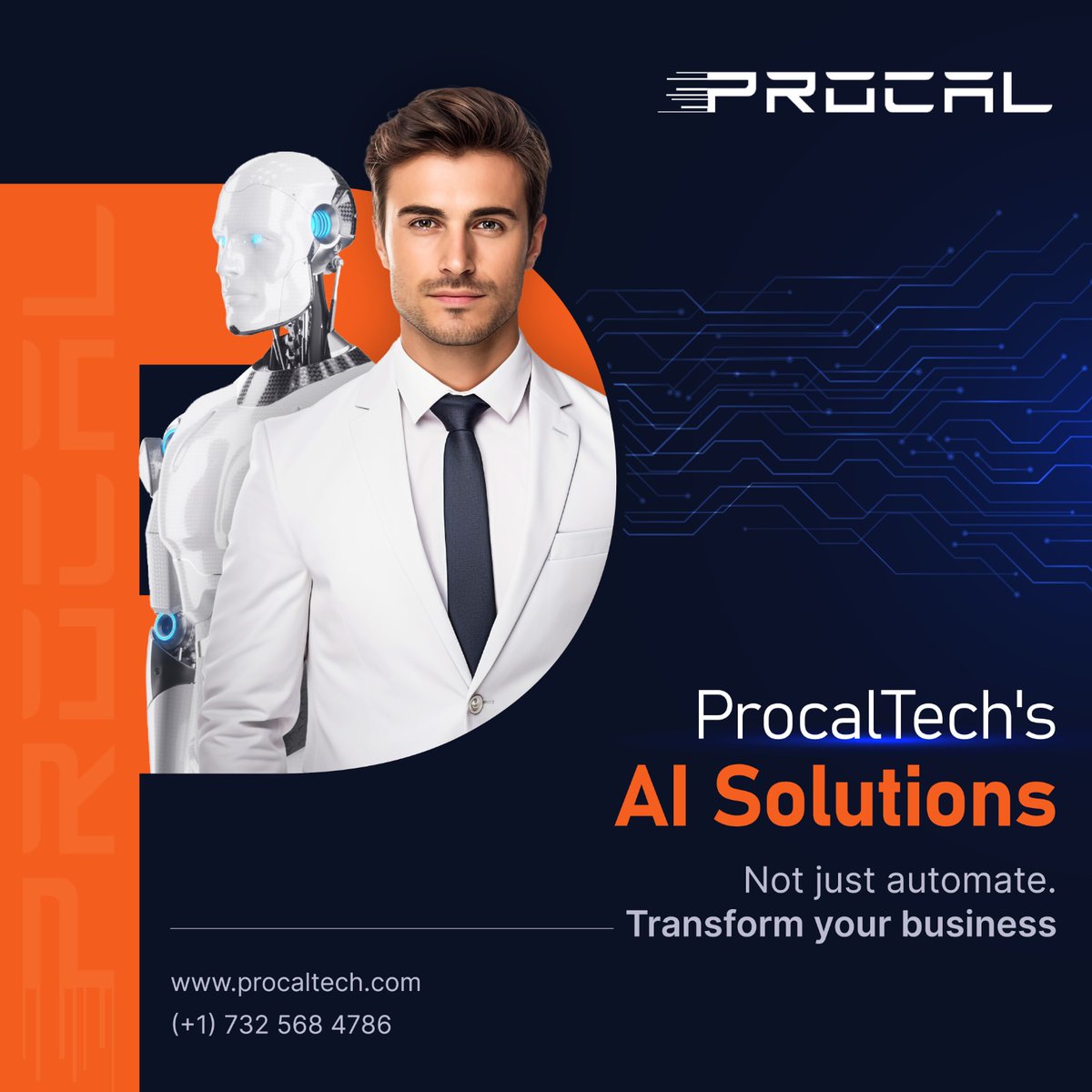Supercharge your business with AI! Tailored strategies for retail, healthcare, manufacturing, and more. Book your free consultation now! procaltech.com/contact-us/ 

 #AI #BusinessStrategy #Innovation #HealthTech   #techtrends2024 #futuretechnology #RetailTech #procal @procal_tech