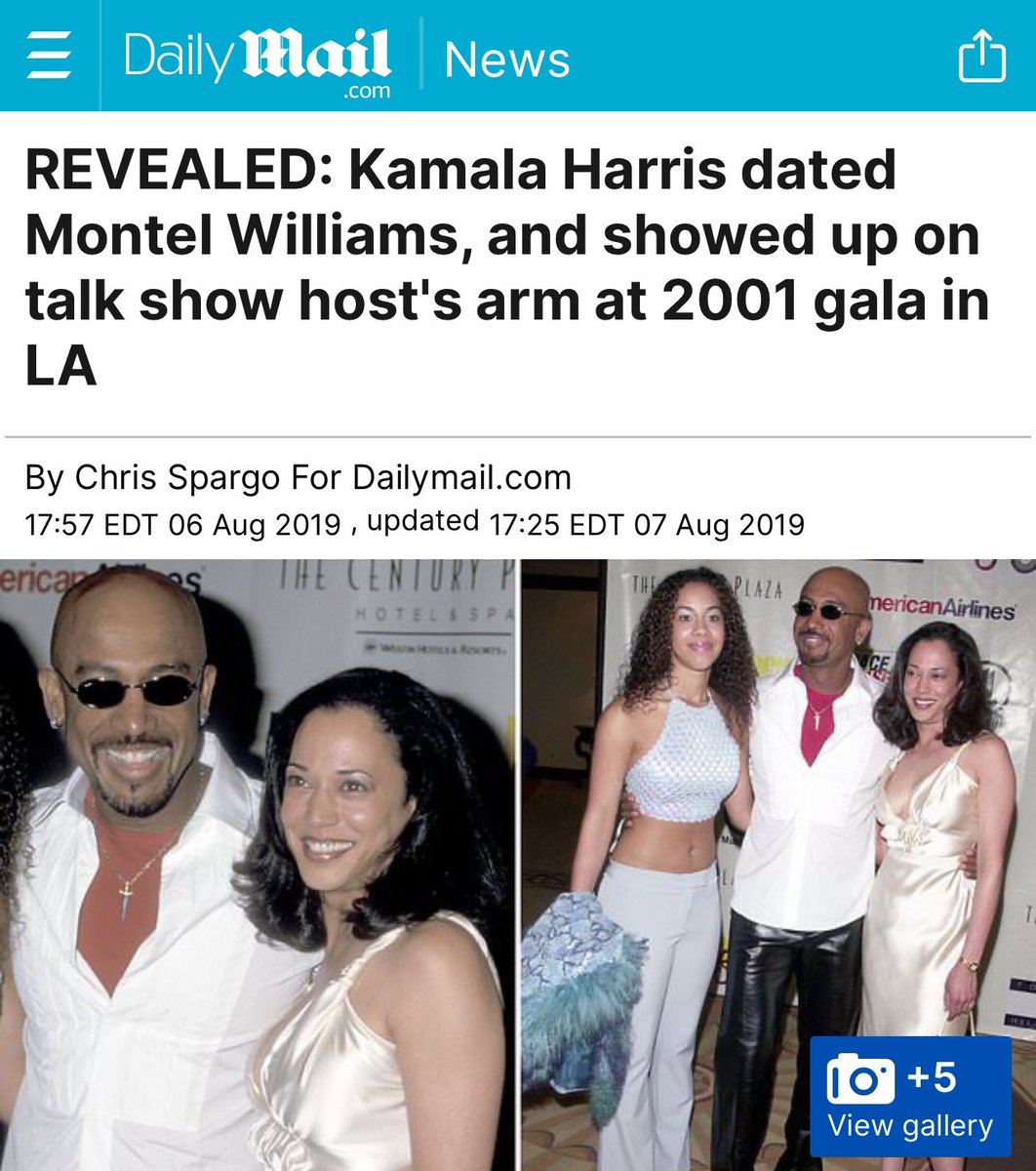 #MontelWilliams and #DougEmhoff are #EskimoBrothers.  

dailymail.co.uk/news/article-7…